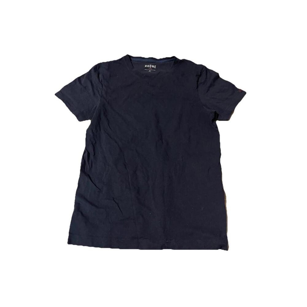 RHONE Men's Short Sleeve Crew Tee in Black